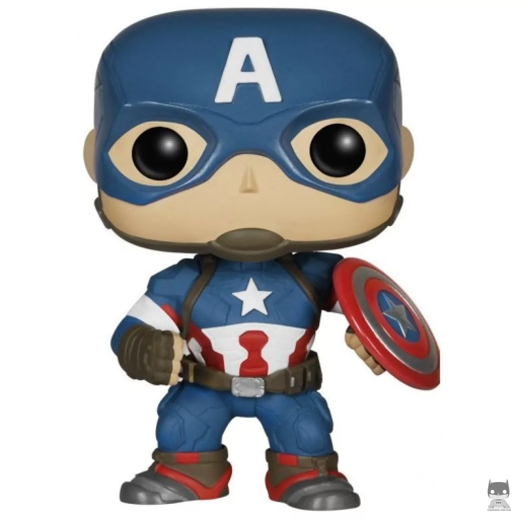 Figura Funko Pop! Capitán América (Vengadores: La era de Ultrón)