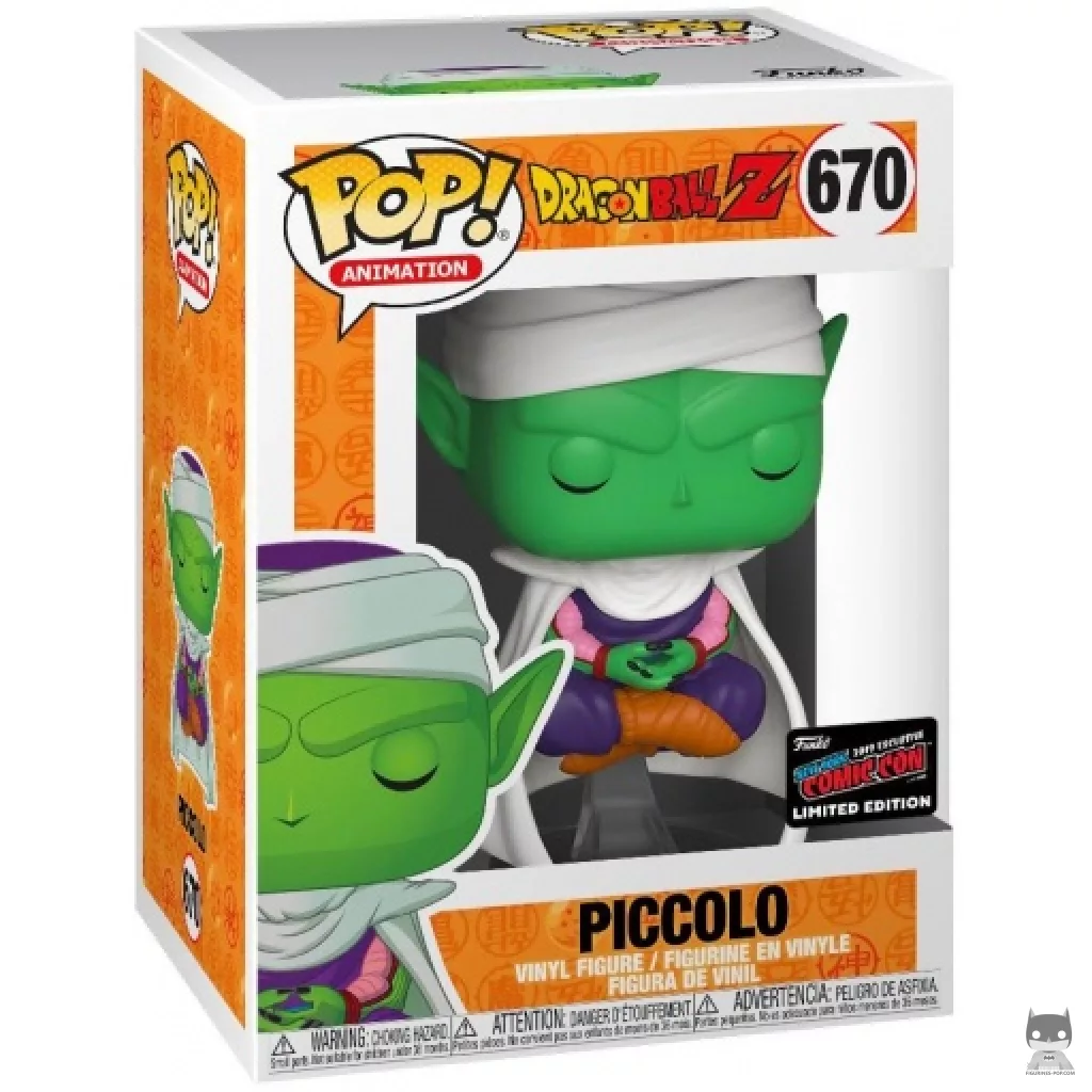 Figura Funko Pop! Piccolo en su caja