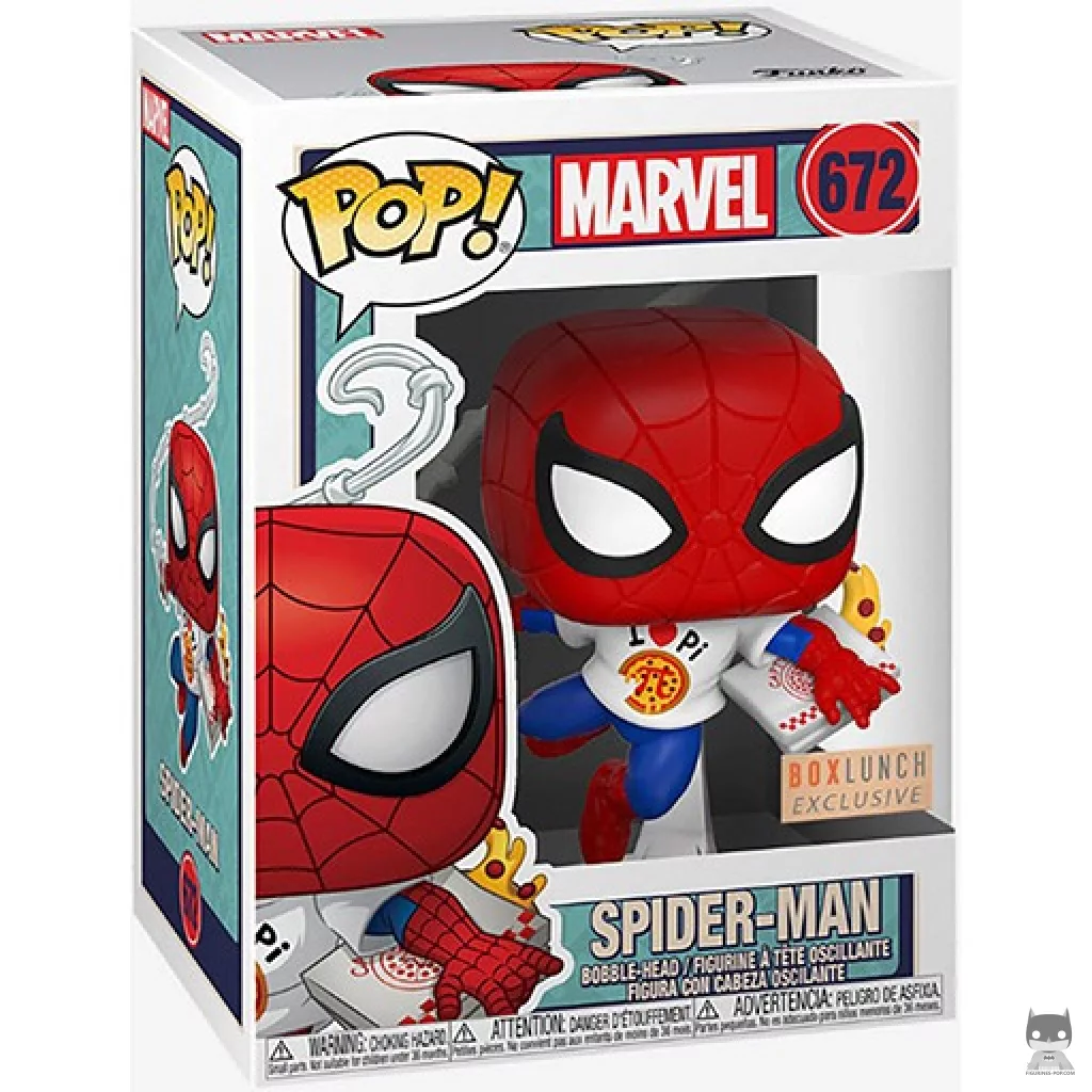 Figura Funko Pop! Spider-Man en su caja