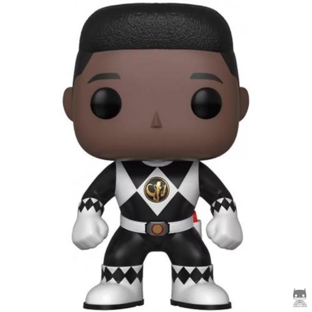 Figura Funko Pop! Zack Ranger Negro (sin casco) (Power Rangers)