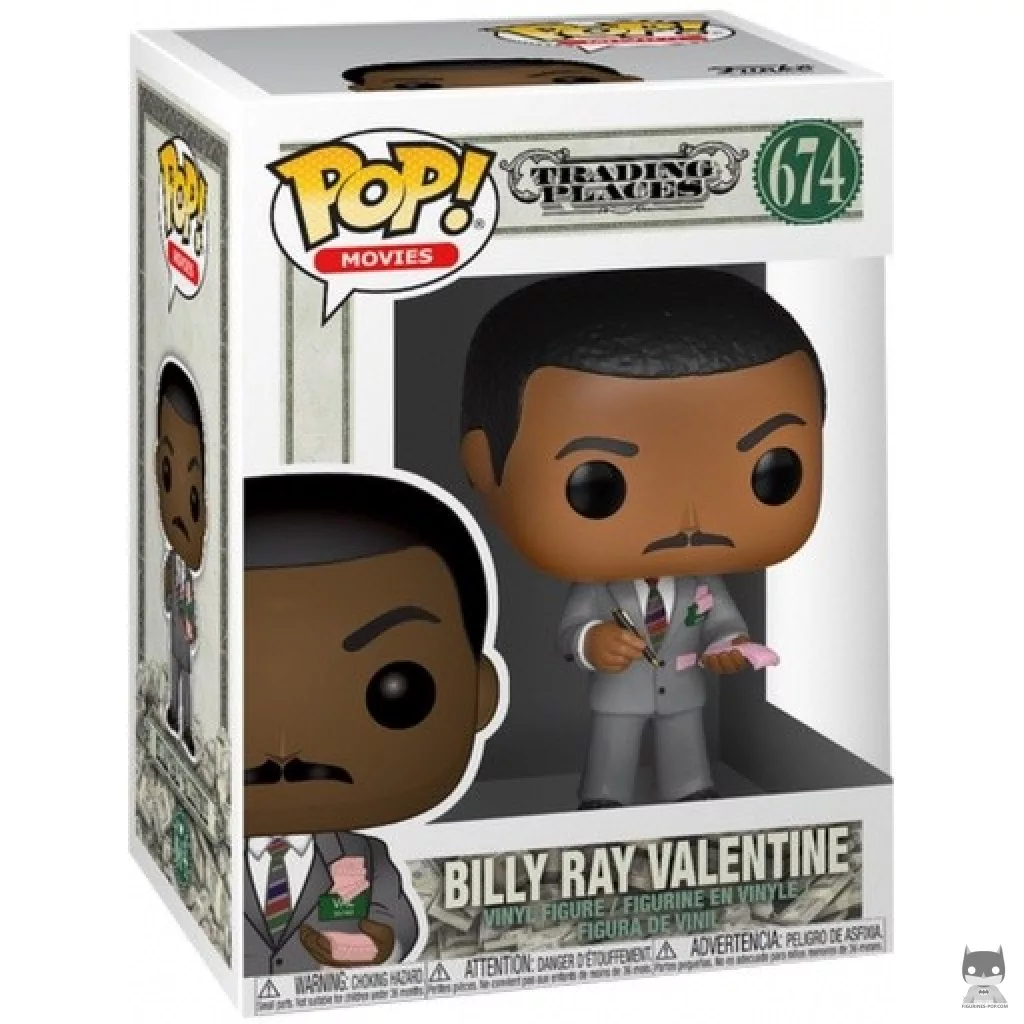 Figura Funko Pop! Billy Ray Valentine en su caja