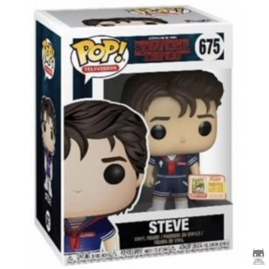 Figura Funko Pop! Steve Ahoy en su caja