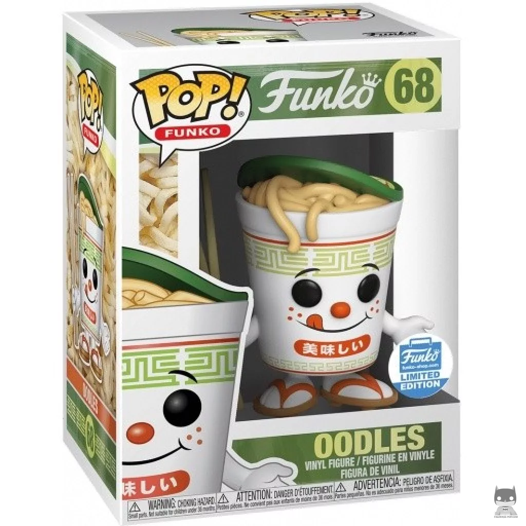 Figura Funko Pop! Oodles en su caja