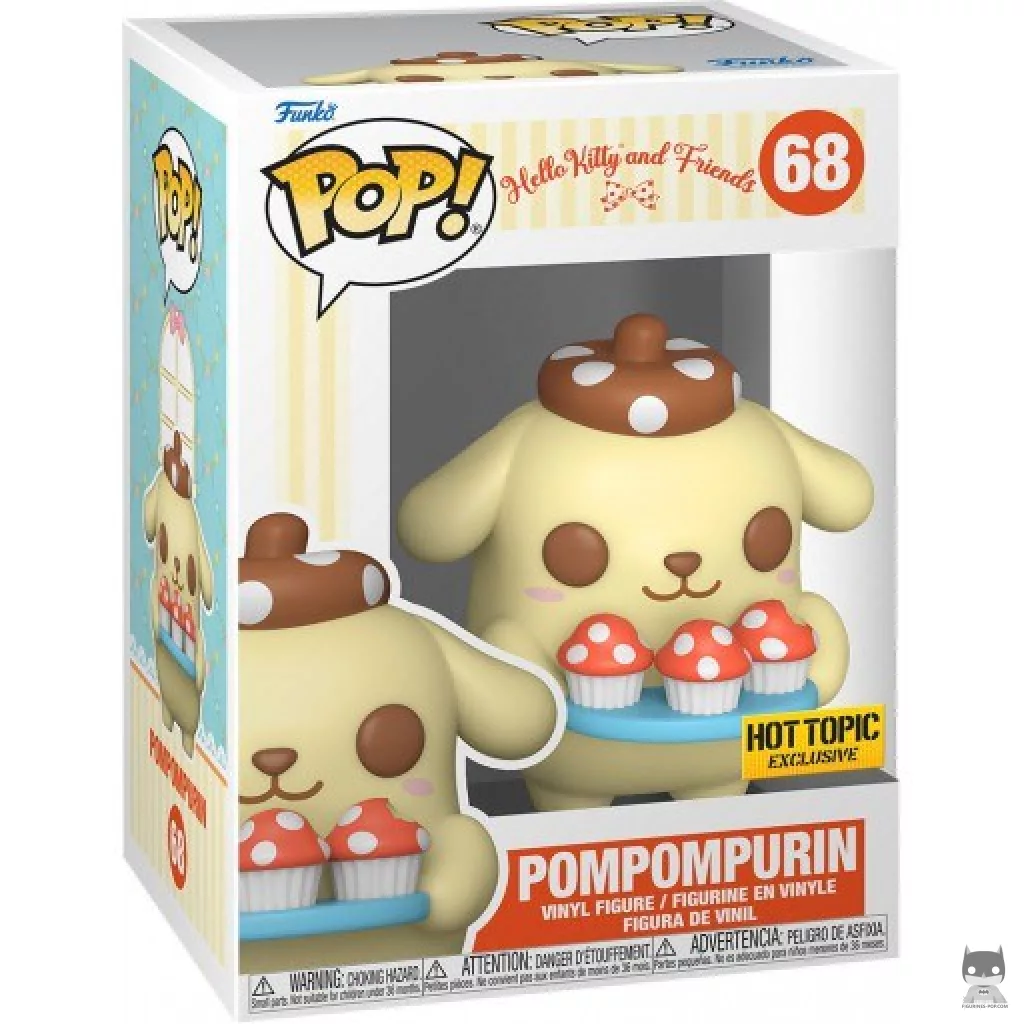 Figura Funko Pop! Pompompurin en su caja