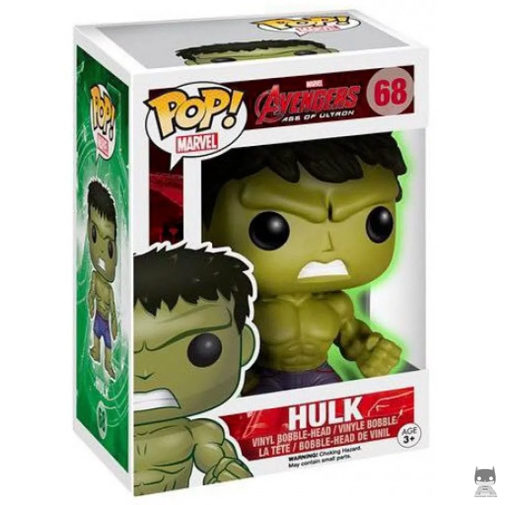 Figura Funko Pop! Hulk en su caja