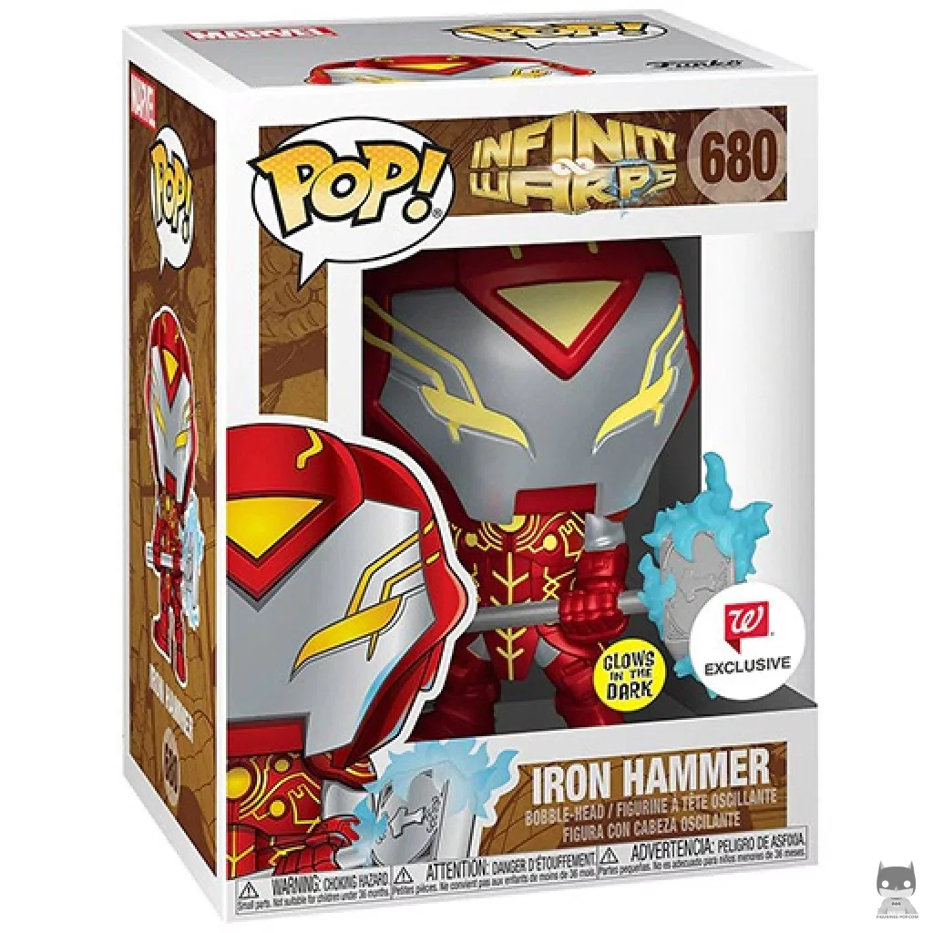 Figura Funko Pop! Iron Hammer en su caja