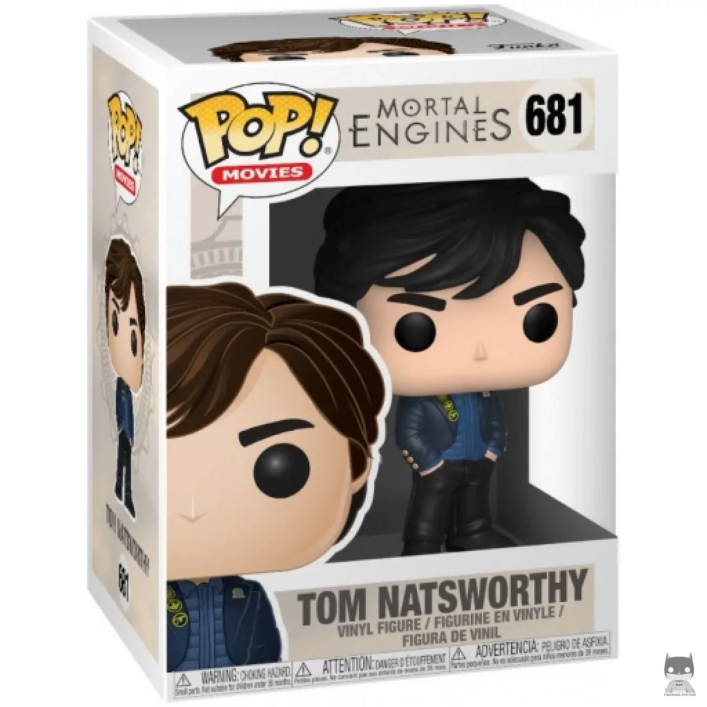 Figura Funko Pop! Tom Natsworthy en su caja