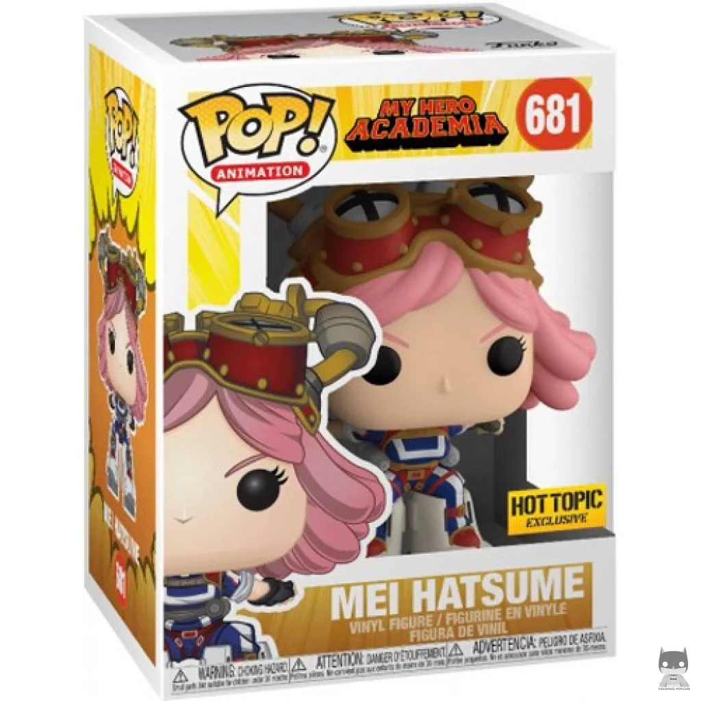 Figura Funko Pop! Mei Hatsume en su caja