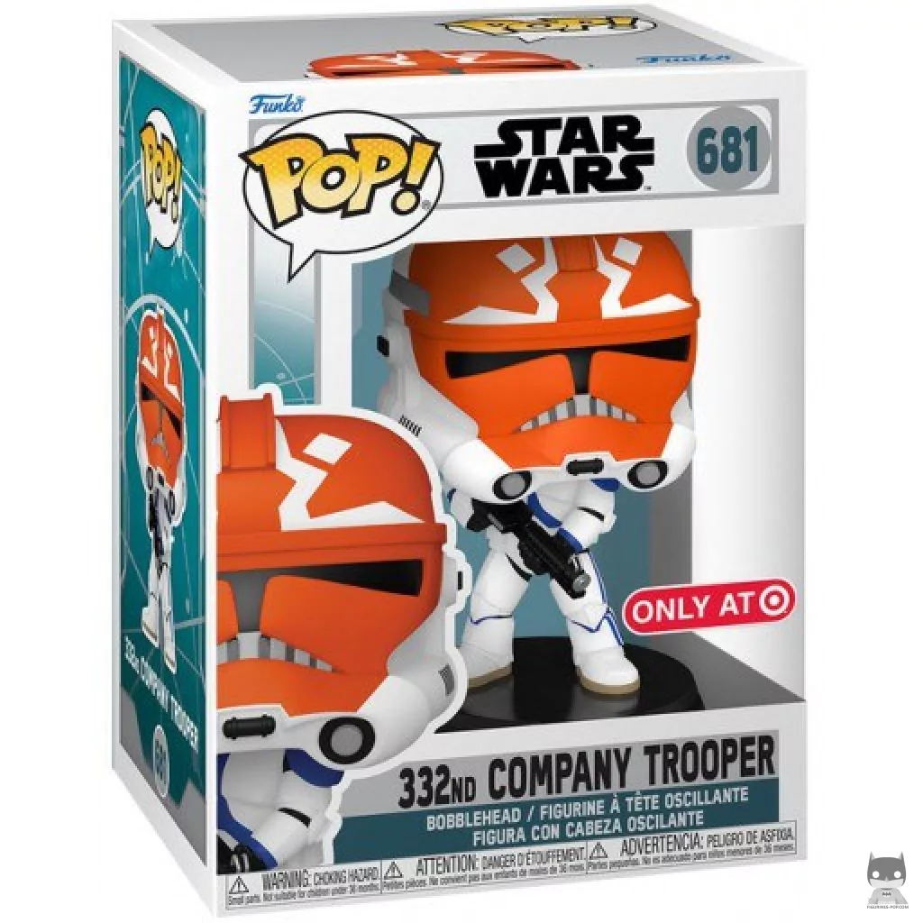 Figura Funko Pop! Soldado de la Compañía 332 en su caja