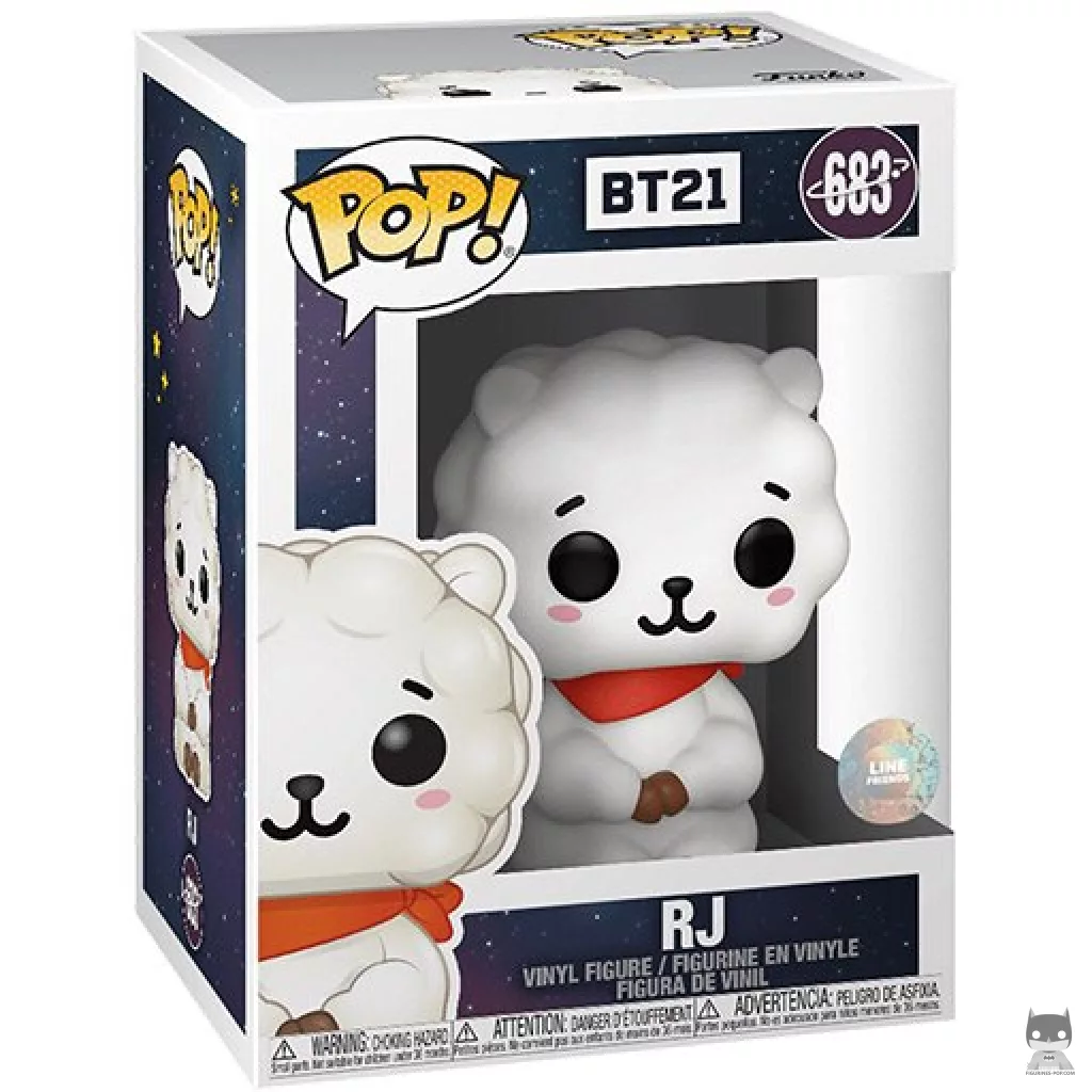Figura Funko Pop! RJ en su caja