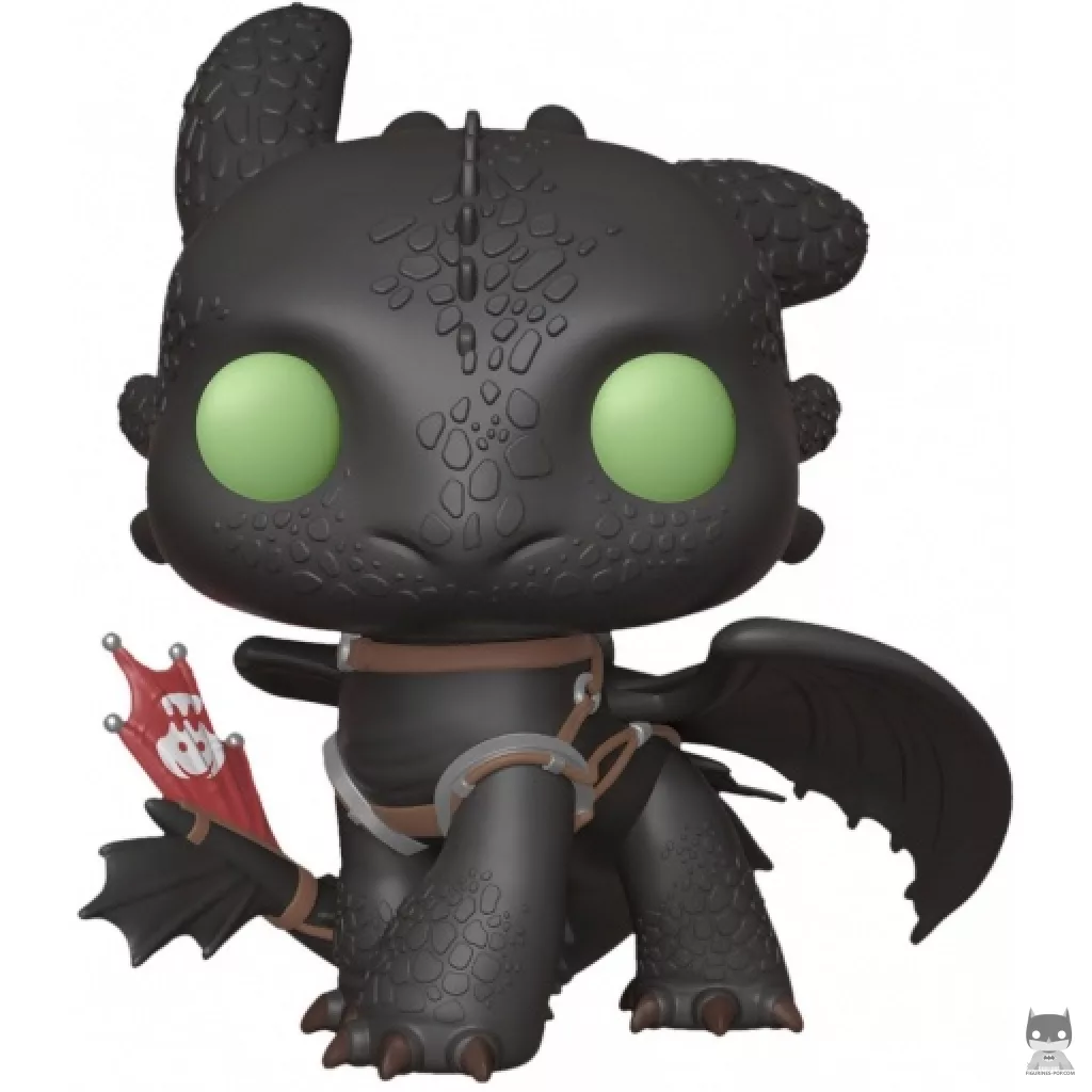 Figura Funko Pop! Desdentao Mundo oculto (Supersized) (Cómo entrenar a tu dragón)