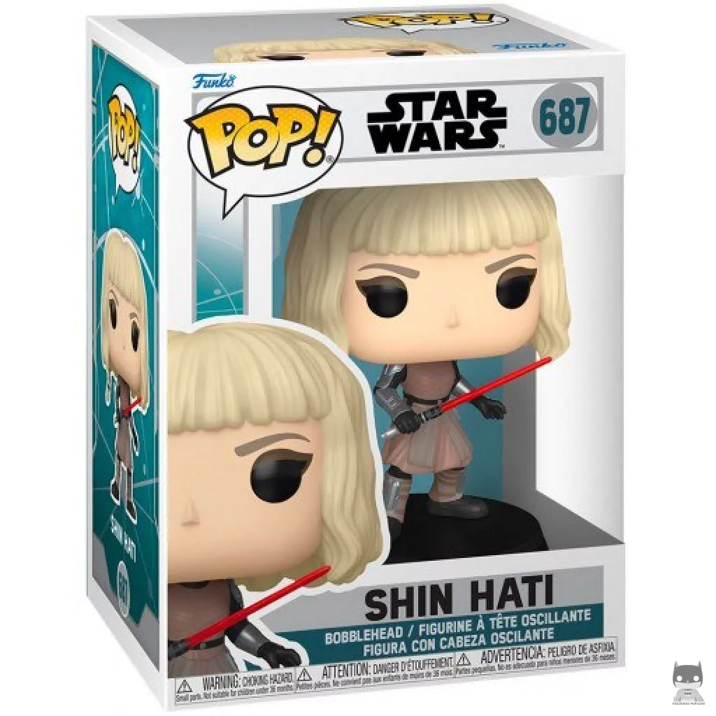 Figura Funko Pop! Shin Hati en su caja