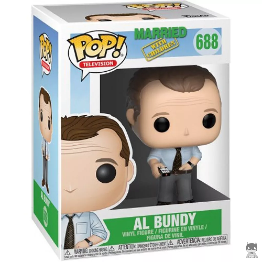 Figura Funko Pop! Al Bundy en su caja