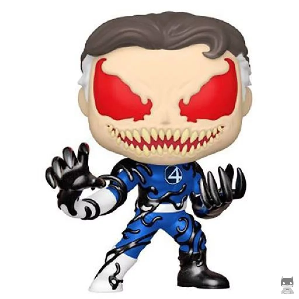 Figura Funko Pop! Mister Fantástico venomizado (Metalizado) (Venom)