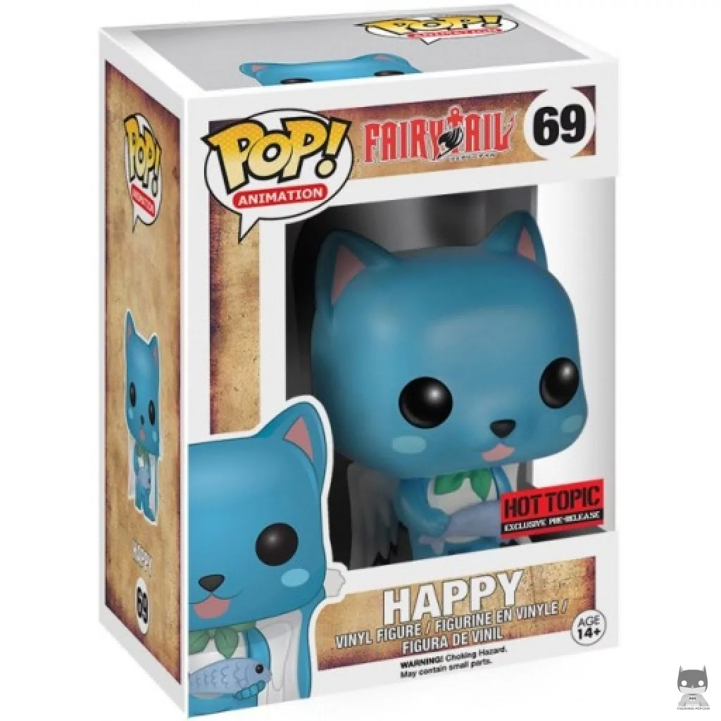 Figura Funko Pop! Happy en su caja