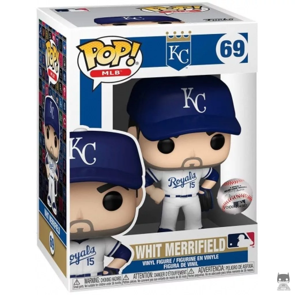 Figura Funko Pop! Whit Merrifield en su caja