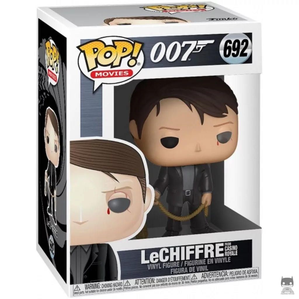Figura Funko Pop! Le Chiffre (Casino Royale) en su caja