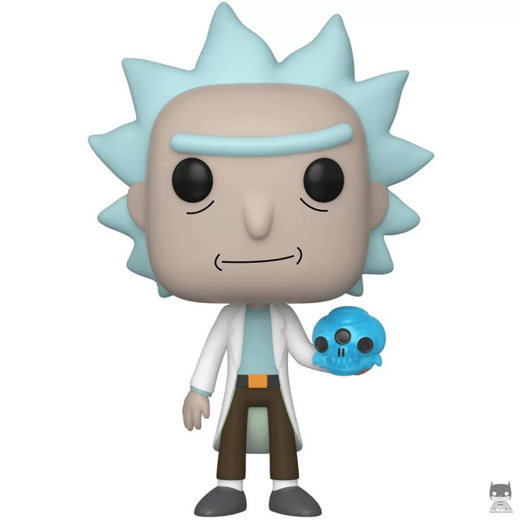 Figura Funko Pop! Rick con la calavera de cristal (Rick y Morty)