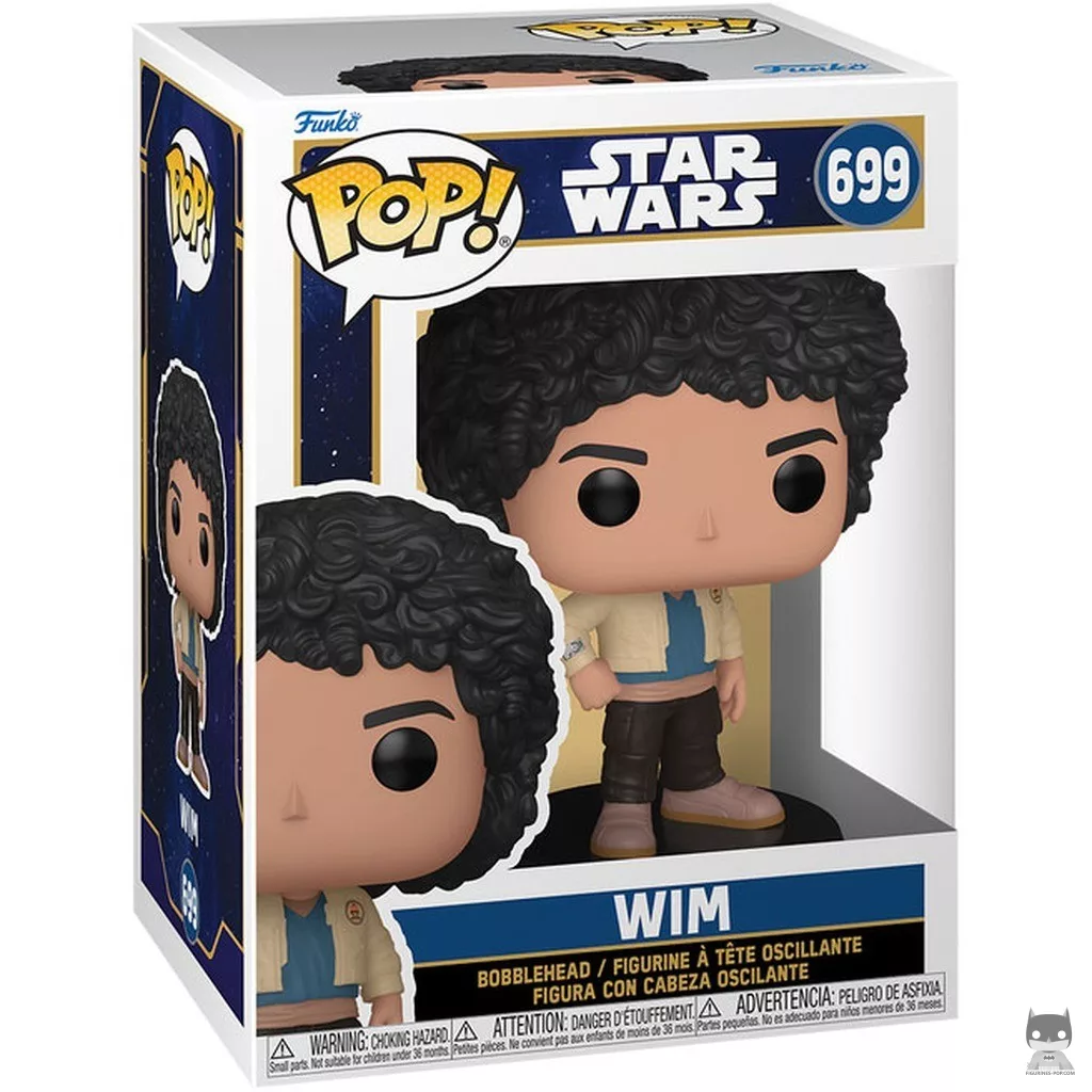 Figura Funko Pop! Wim en su caja