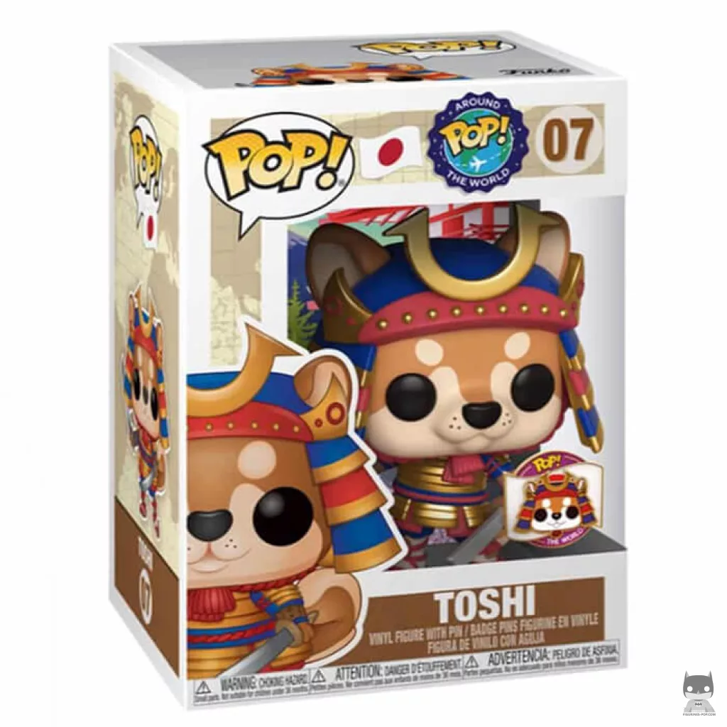 Figura Funko Pop! Toshi en su caja