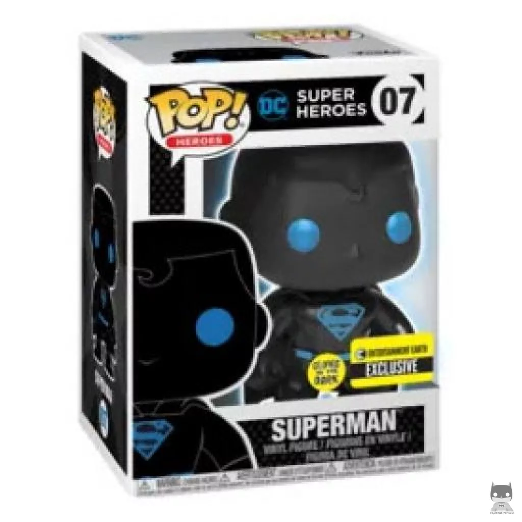Figura Funko Pop! Superman (Silueta) en su caja