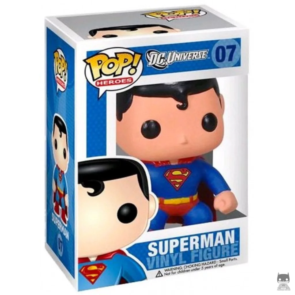 Figura Funko Pop! Superman en su caja