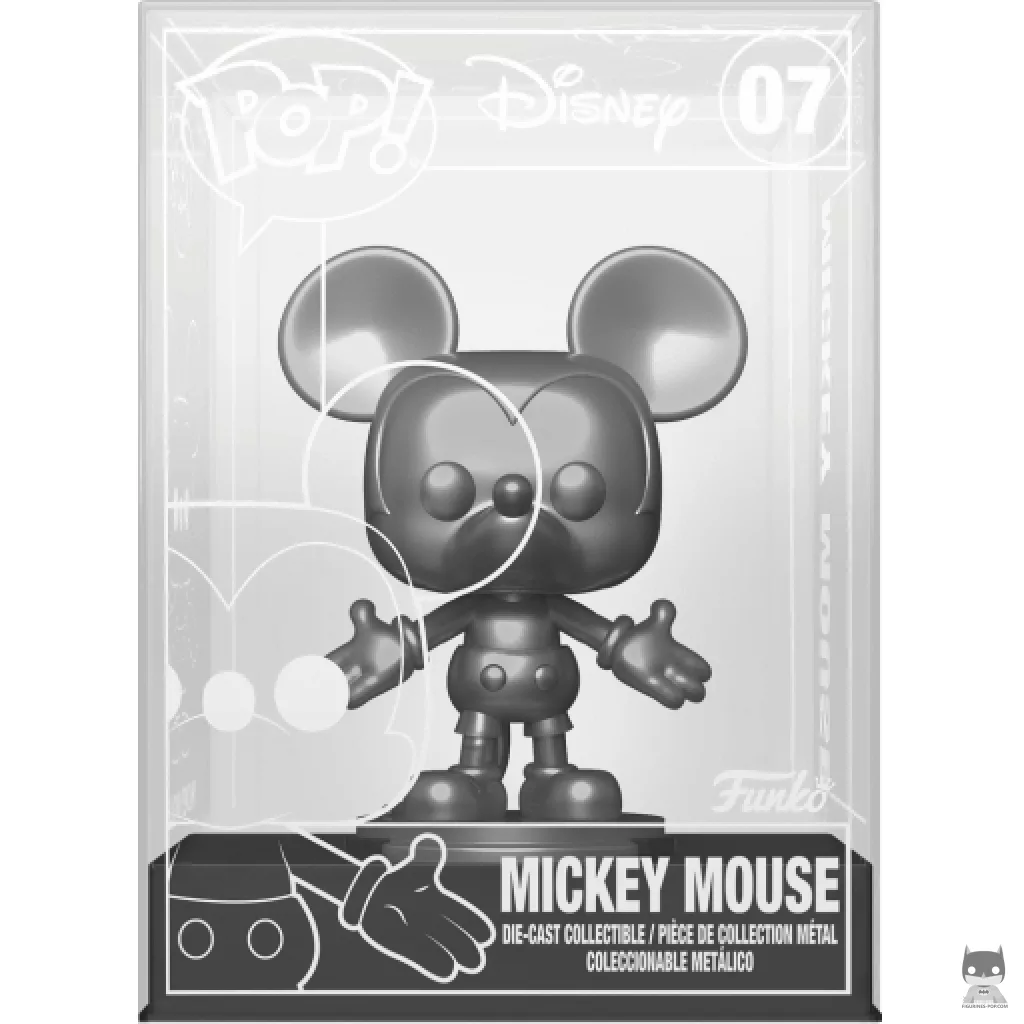 Figura Funko Pop! Mickey Mouse (Chase & Metalizado) en su caja