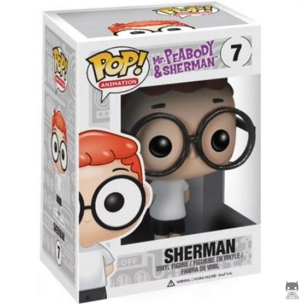 Figura Funko Pop! Sherman en su caja