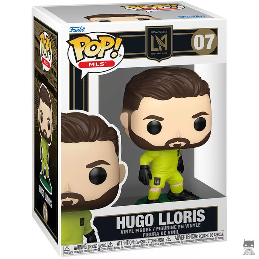 Figura Funko Pop! Hugo Lloris (Los Angeles FC) en su caja