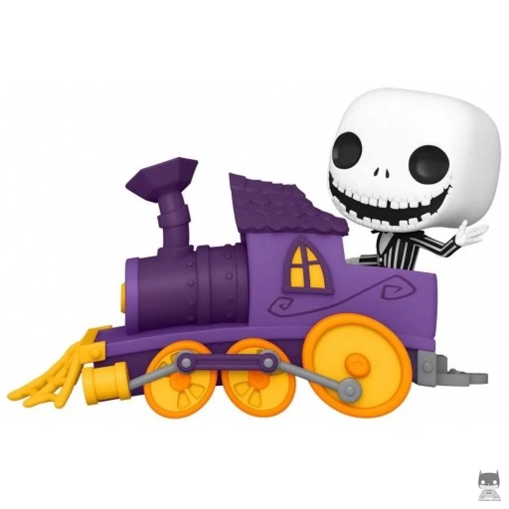 Figura Funko Pop! Jack Skellington en locomotora (Pesadilla antes de Navidad)