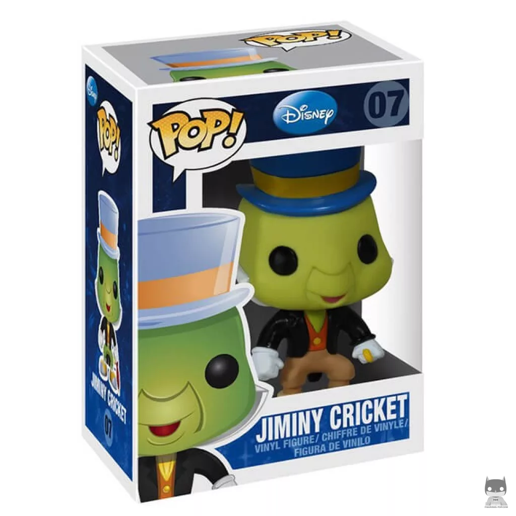 Figura Funko Pop! Pepito Grillo en su caja