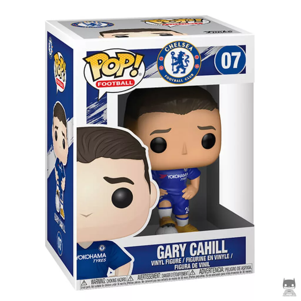 Figura Funko Pop! Gary Cahill (Chelsea) en su caja