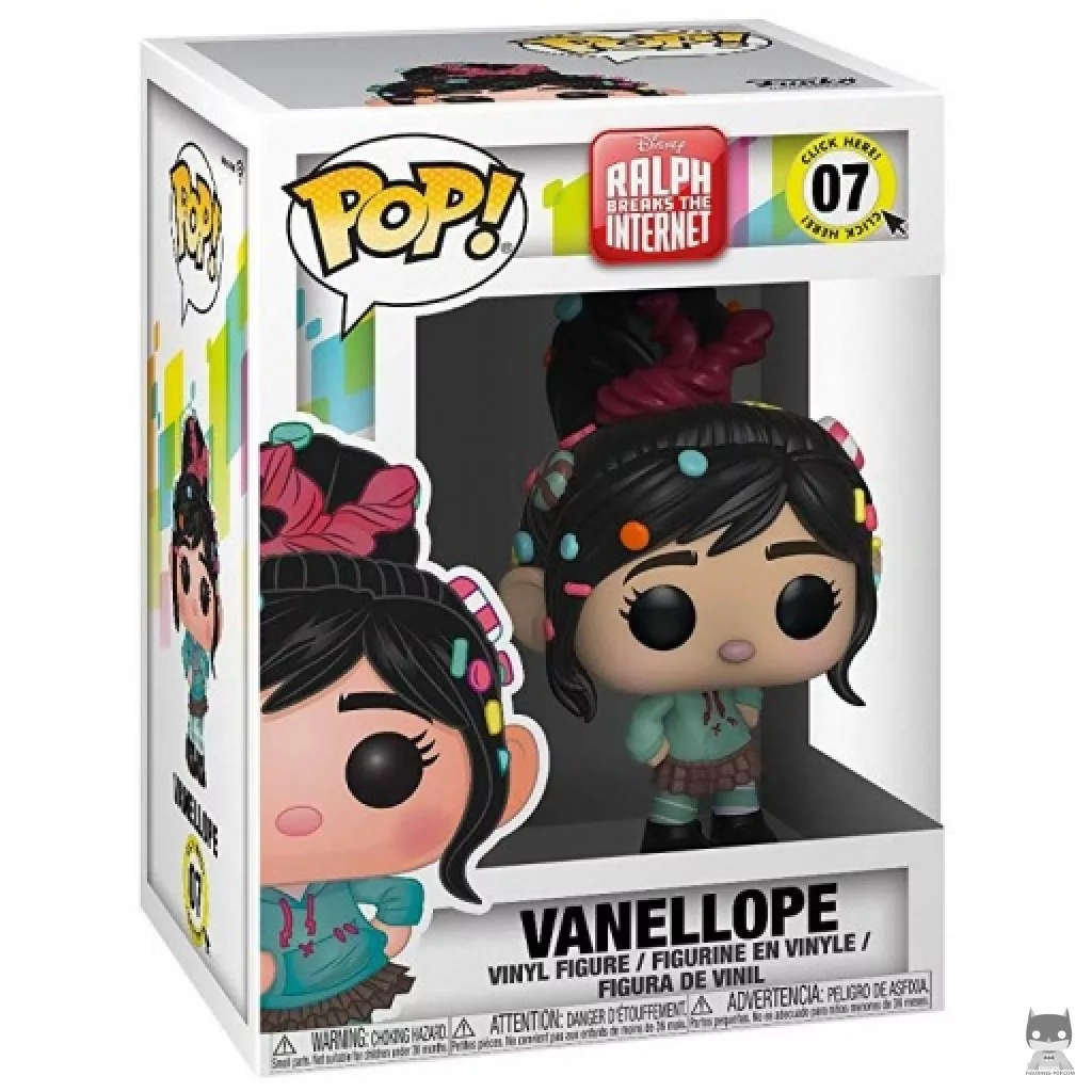 Figura Funko Pop! Vanellope Von Schweetz en su caja