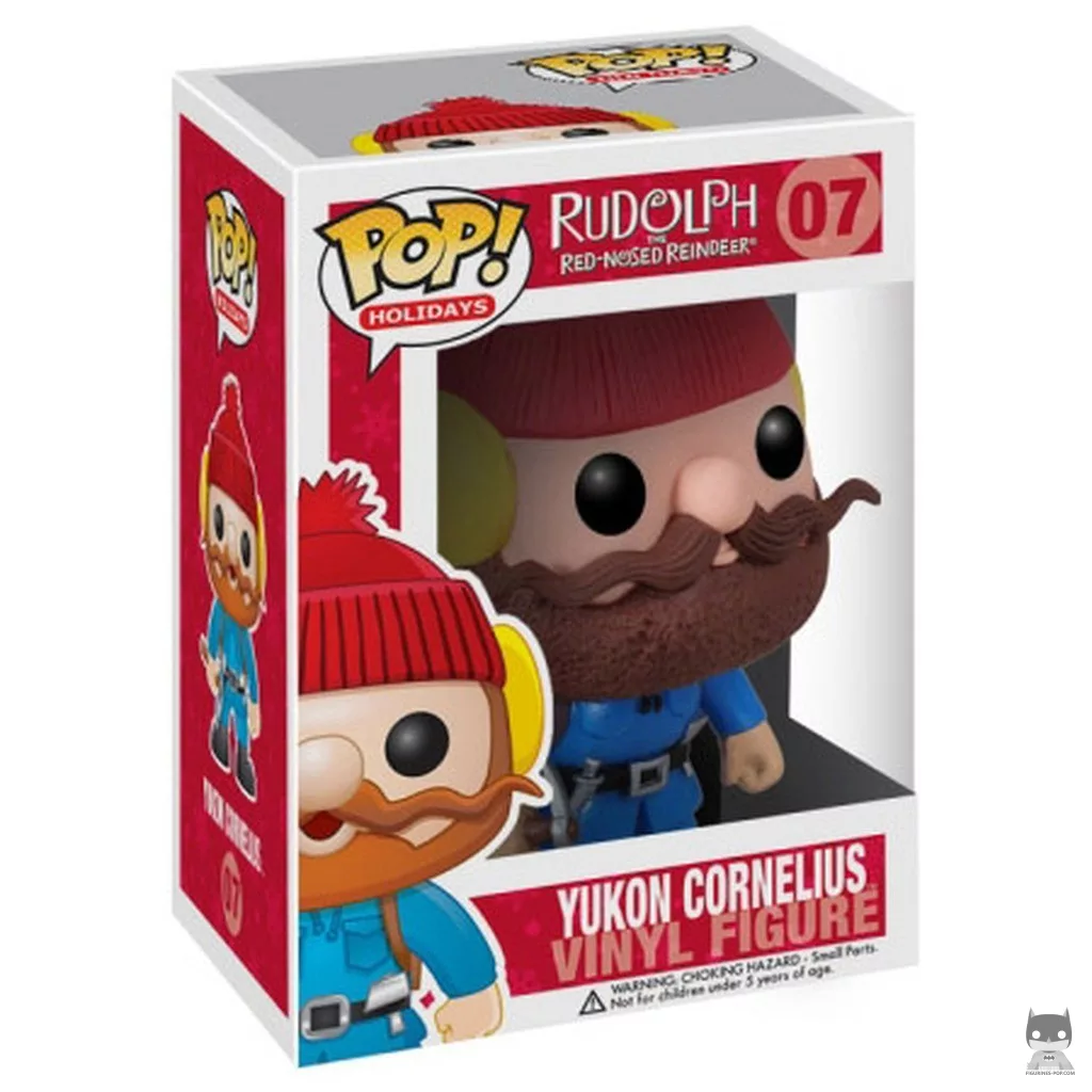 Figura Funko Pop! Yukon Cornelius en su caja