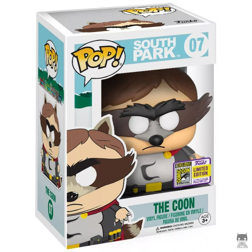 Figura Funko Pop! El Mapache en su caja