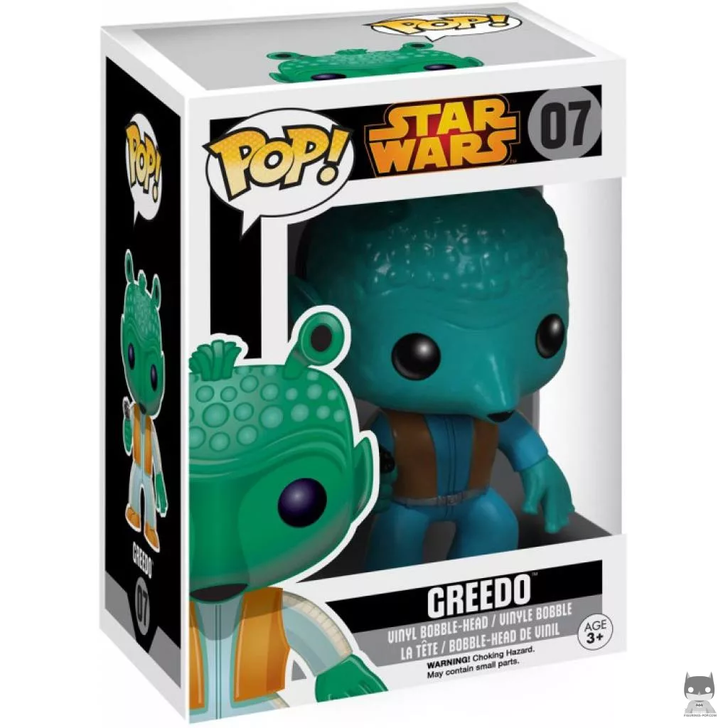 Figura Funko Pop! Greedo en su caja