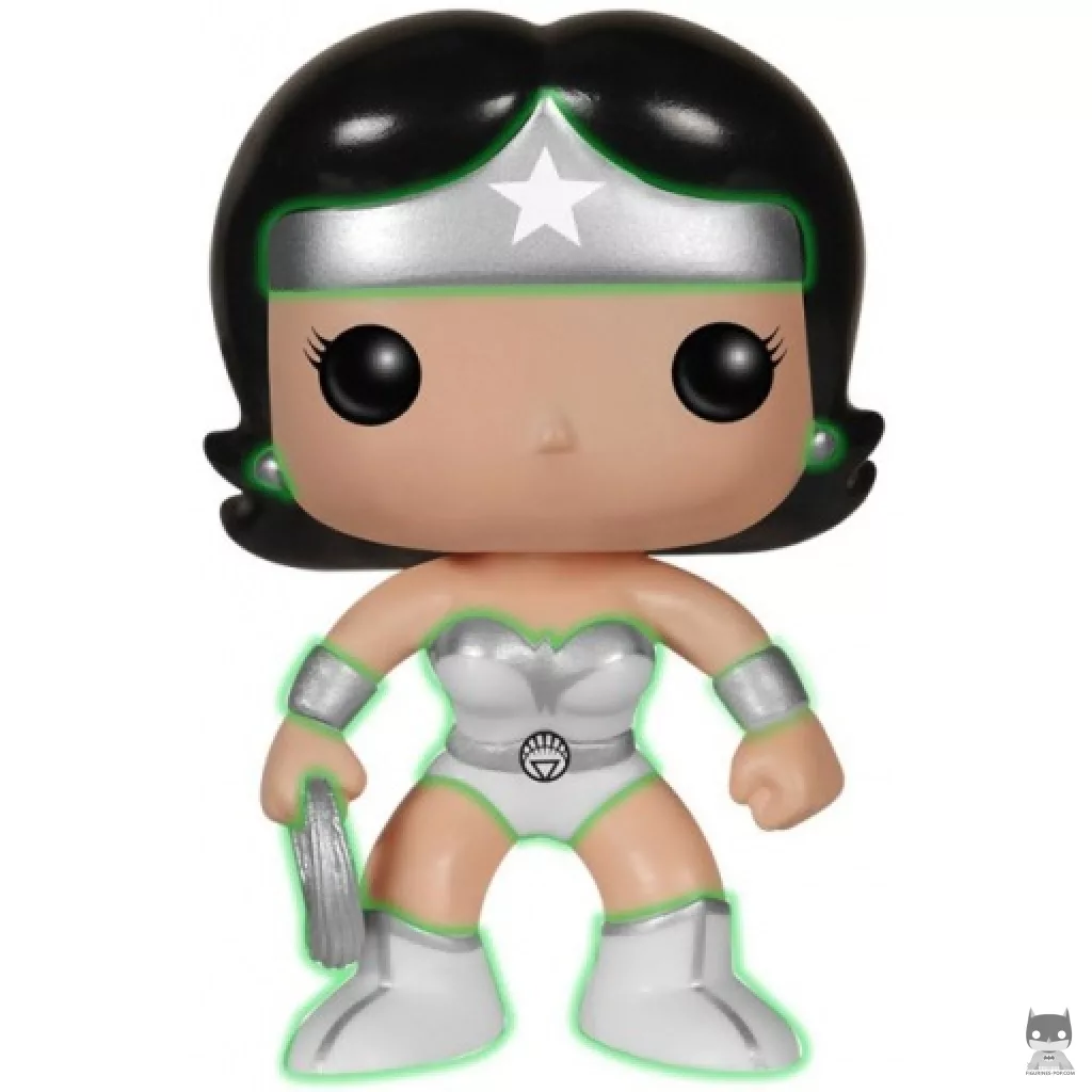 Figura Funko Pop! Wonder Woman Linterna Blanca (Brilla en la oscuridad) (DC Super Heroes)