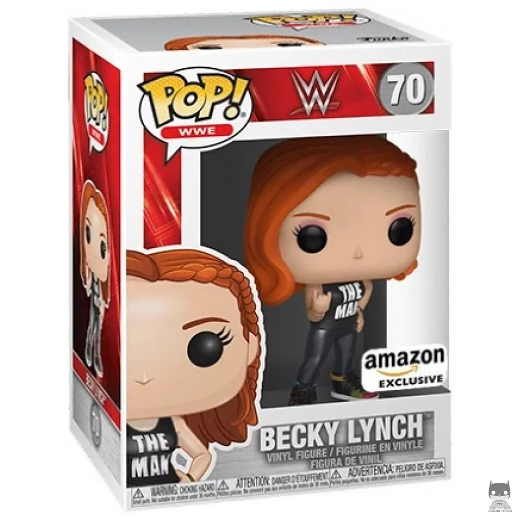 Figura Funko Pop! Becky Lynch en su caja