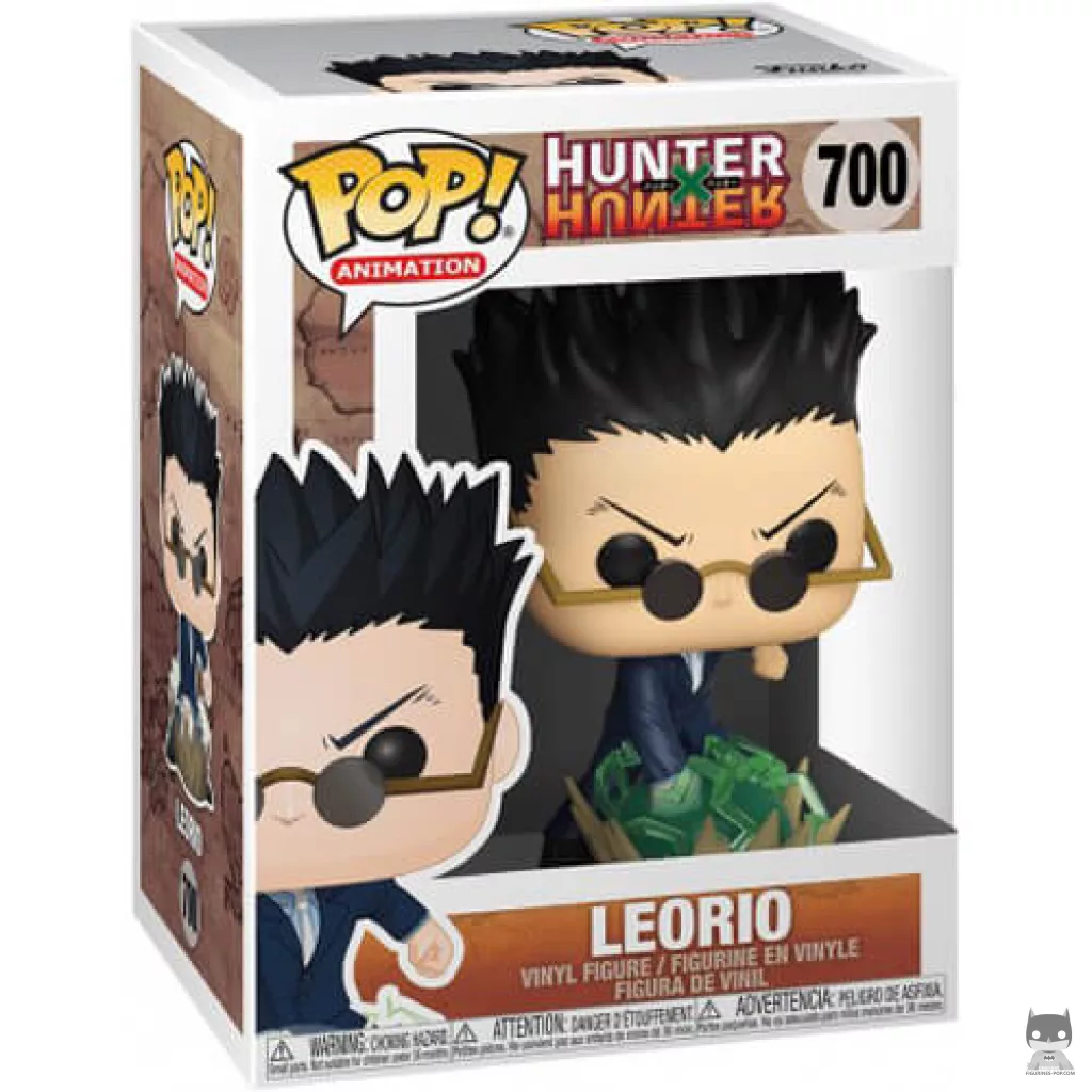 Figura Funko Pop! Leorio en su caja