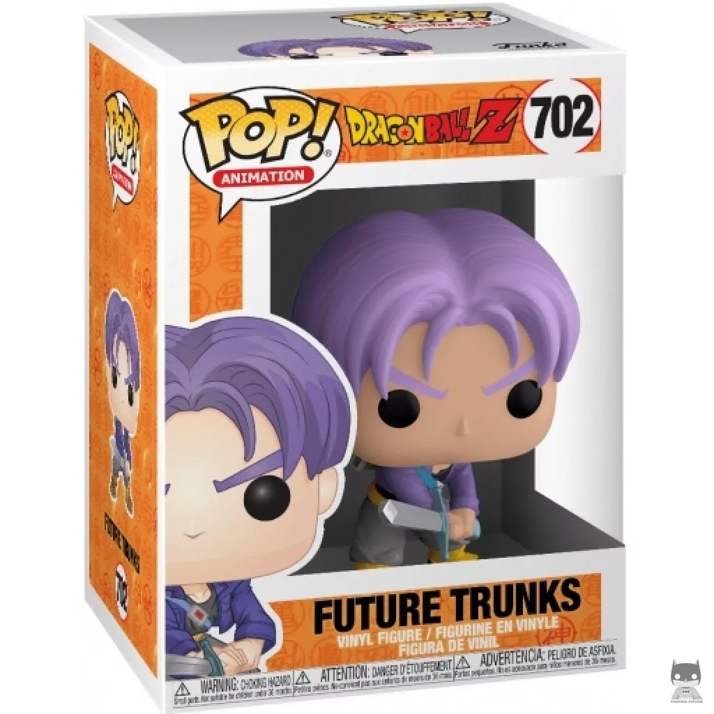 Figura Funko Pop! Trunks del futuro en su caja