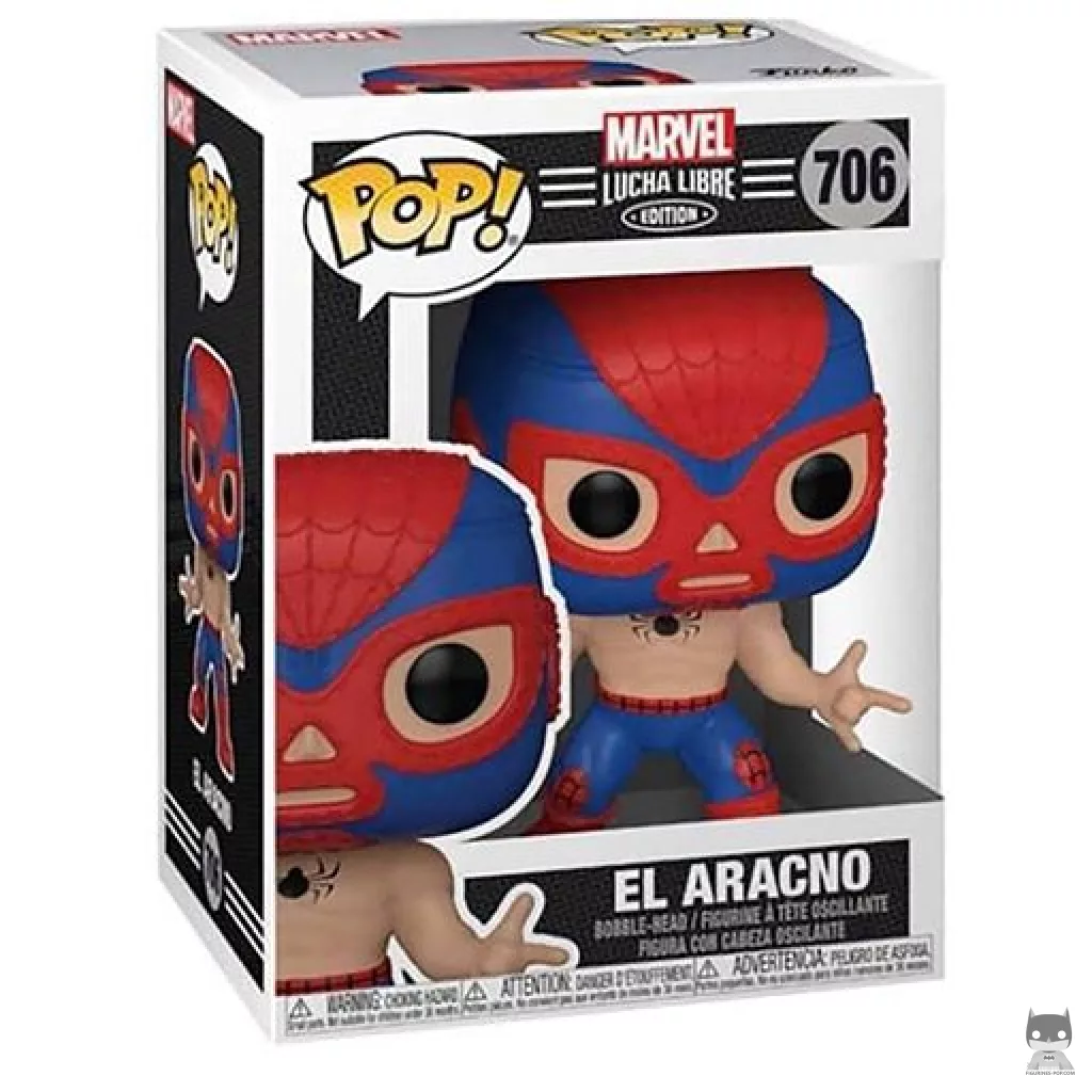 Figura Funko Pop! El Aracno en su caja