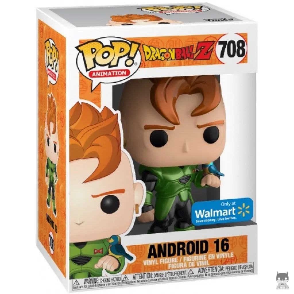 Figura Funko Pop! C-16 (Metalizado) en su caja