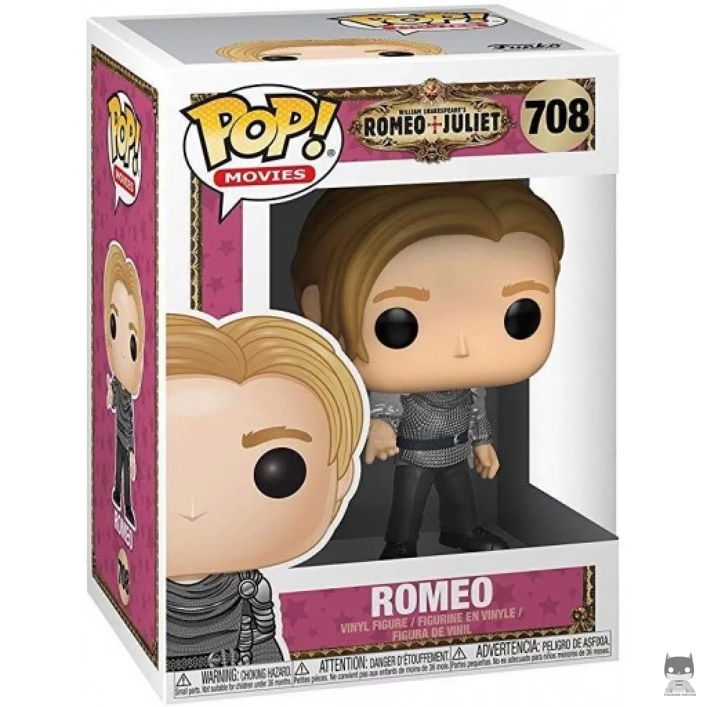 Figura Funko Pop! Romeo en su caja