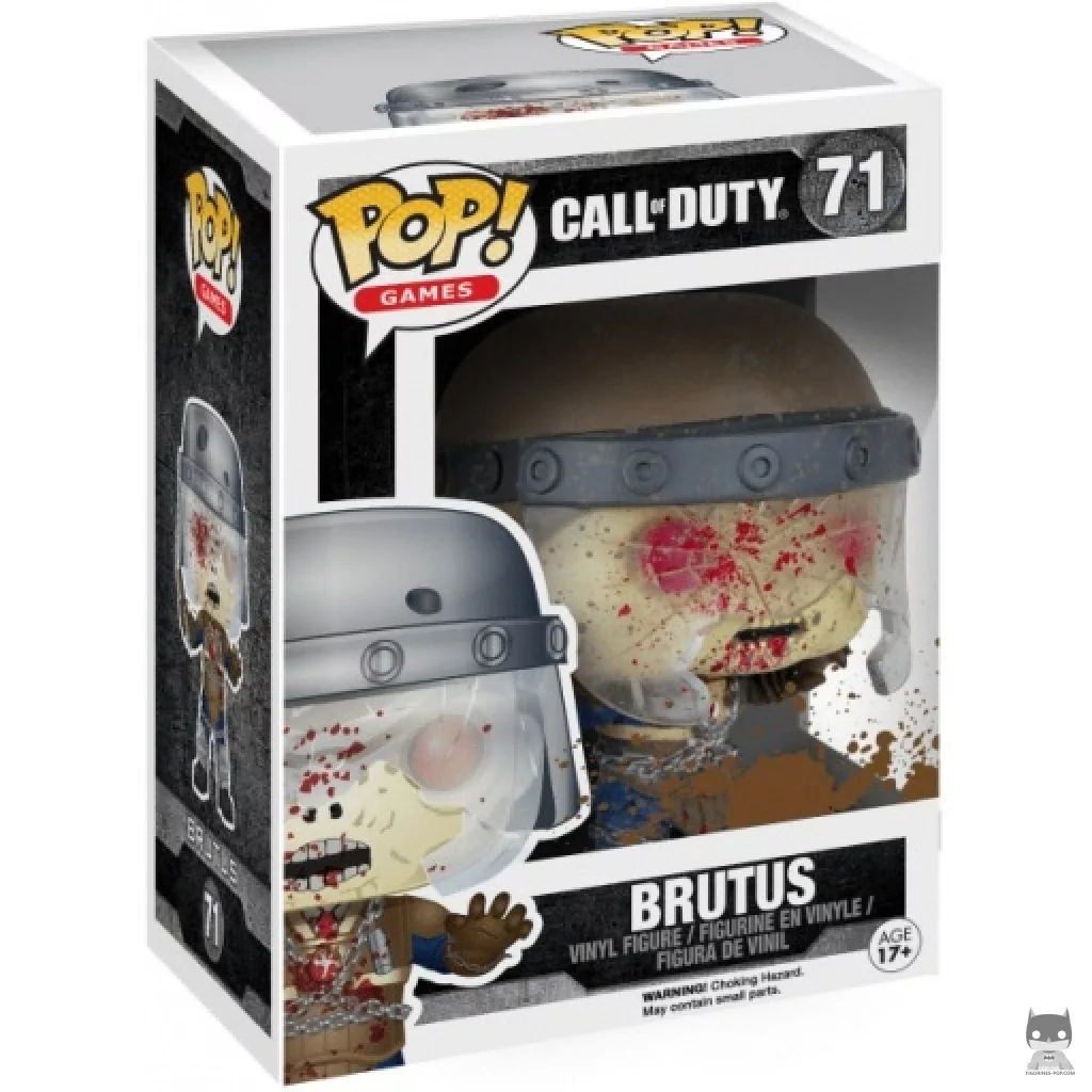 Figura Funko Pop! Brutus (Salpicado de barro) en su caja