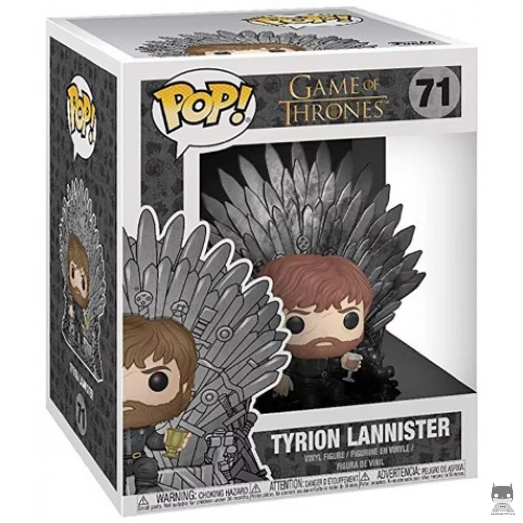 Figura Funko Pop! Tyrion Lannister (Trono de Hierro) en su caja