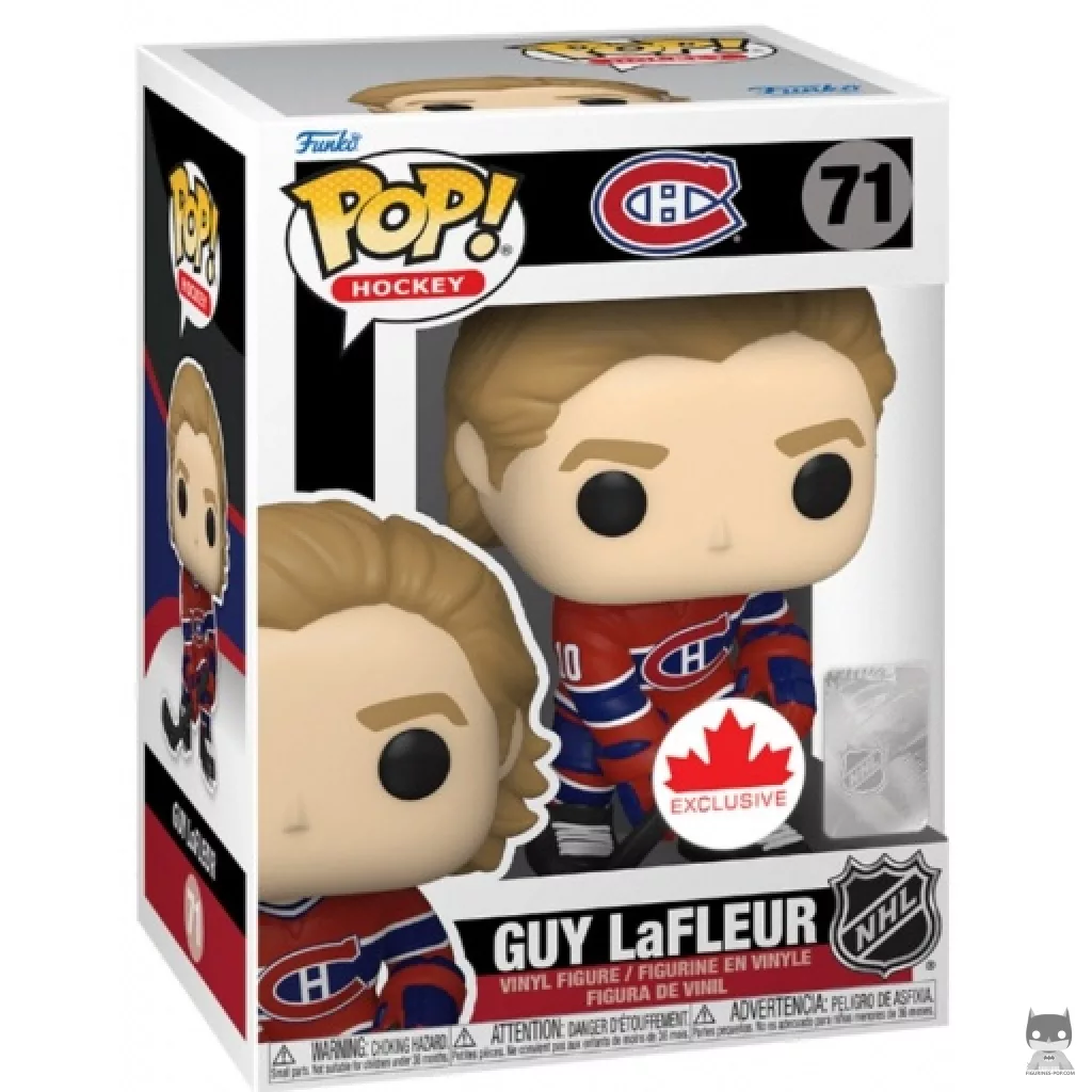 Figura Funko Pop! Guy LaFleur en su caja