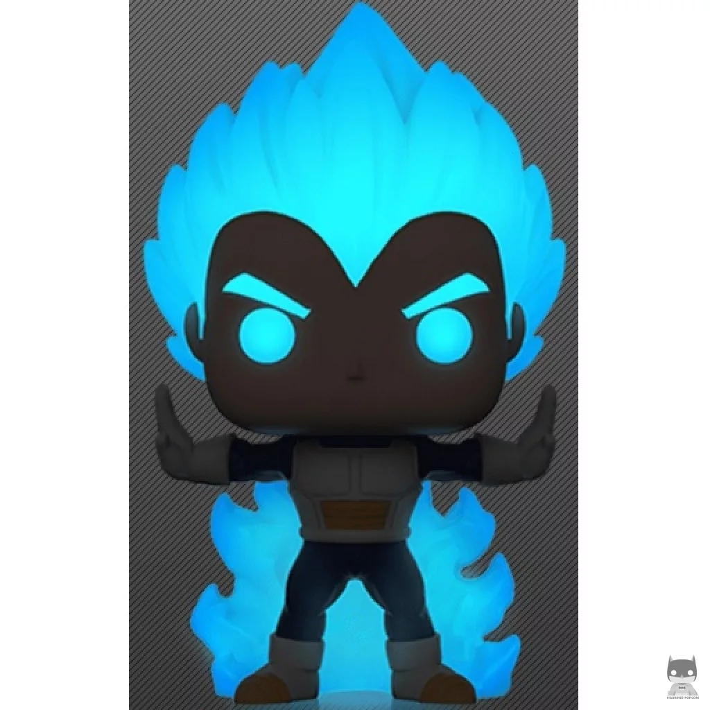 Figura Funko Pop! Vegeta aumentando su poder (Brilla en la oscuridad) (Dragon Ball Super (DBS))