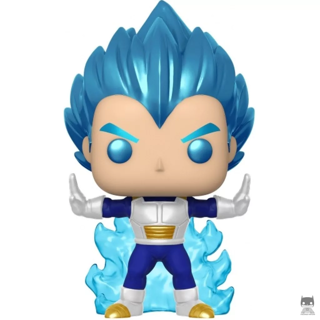 Figura Funko Pop! Vegeta aumentando su poder (Chase & Metalizado) (Dragon Ball Super (DBS))