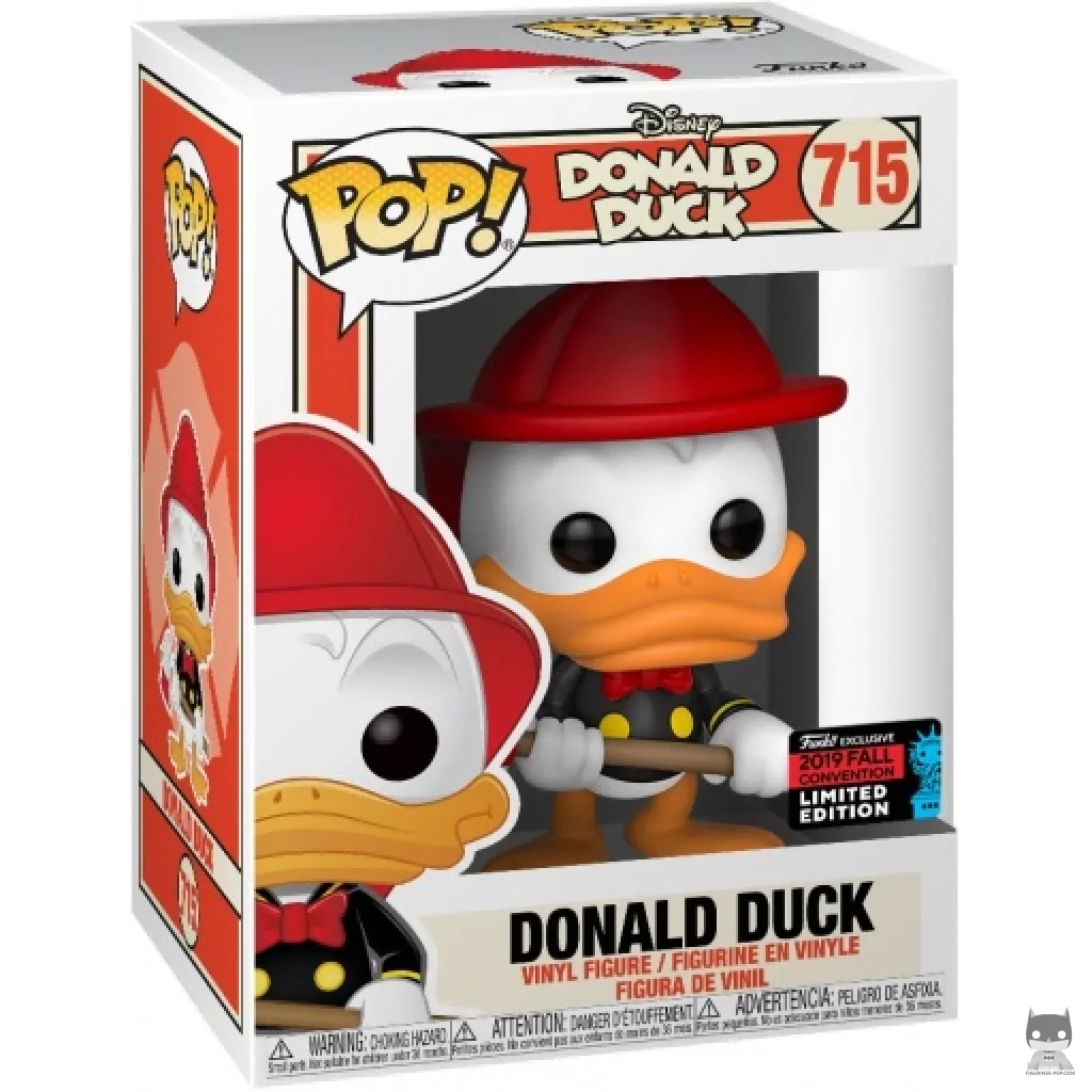 Figura Funko Pop! Pato Donald en su caja