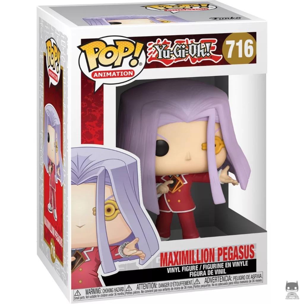 Figura Funko Pop! Maximillion Pegasus en su caja